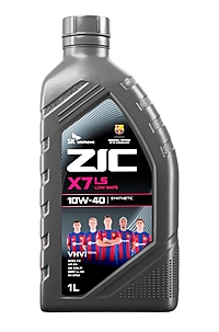 Масло моторное ZIC X7 LS 10W-40 1 л синт.