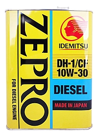 Масло моторное Idemitsu Zepro Diesel 10W-30 DH-1/CF 4 л мин.