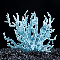 Коралл пластиковый малый 17 х 6 х 13 см, голубой