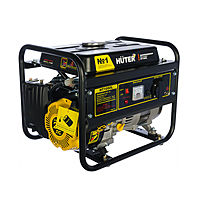 Электрогенератор Huter HT1000L, 1/1.1 кВт, 4.8 л, 220 В, ручной старт