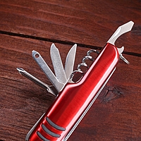 Нож швейцарский "Упуаут", 11в1, красный