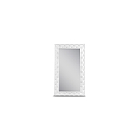 Зеркало "Алеро" большое, 100,5х170,5 см, цвет белый