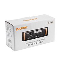 Автомагнитола Digma DCR-110B24, 24 В