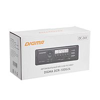Автомагнитола Digma DCR-100G24, 24 В
