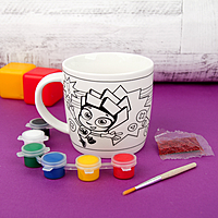 Кружка под роспись ФИКСИКИ "Нолик и Фаер", 250 мл