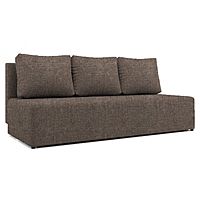 Диван «Алиса 2», бельевой ящик, механизм еврокнижка, ткань рогожка, цвет савана хайзел