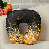 Подголовник-подушка антистресс "Живи своей мечтой"