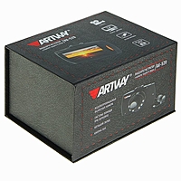 Видеорегистратор Artway AV-520, две камеры, 2.4" TFT, обзор 90/120°, 720х480/1920 х1080