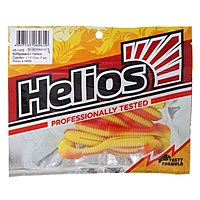 Виброхвост Helios Catcher 7 см Orange & Yellow HS-1-015 (набор 7 шт)