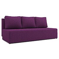 Диван «Алиса 2», бельевой ящик, механизм еврокнижка, ткань рогожка, цвет савана бери