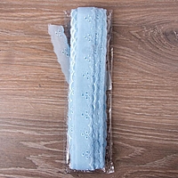 Кружево "Шитьё", ширина 30мм, 14±1м, цвет голубой