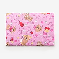 Подушка, размер 40*60 см, цвет розовый, набивка МИКС 224
