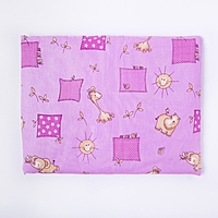 Подушка, размер 30*40 см, цвет розовый, набивка МИКС 214