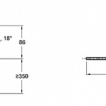 Смеситель для раковины Jacob Delafon Aleo+ E72312-CP хром