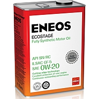 Масло моторное Eneos Ecostage 0W-20 4 л синт.