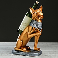 Сувенир-подставка для бутылки "Египетский кот"