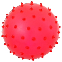 Мячик массажный цветной матовый пластизоль d=8 см 15 гр, цвета МИКС