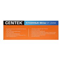 Весы кухонные Centek CT-2456, электронные, до 7 кг, коричневые