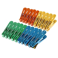 Набор прищепок бельевых, оцинкованные 20 шт "Лапочка "