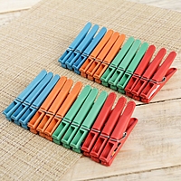 Набор прищепок бельевых 24 шт "Пингвин"