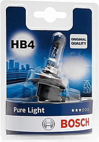 Лампа Bosch Pure Light HB4 12V 51W P22d 1987301063