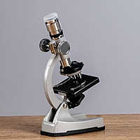 Микроскоп в чемодане х1200, с подсветкой, в наборе, 65х34х10см