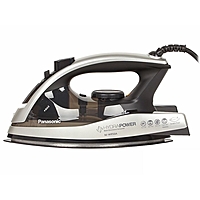 Утюг Panasonic NI-W950ALTW, 2400 Вт, алюминиевая подошва, черно-серый