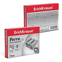 Точилка металлическая 2 отверстия Erich Krause FERRO PLUS алюминий 7075