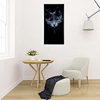 Картина на стекле "Кот"