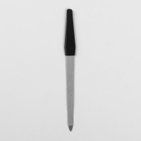Пилка металлическая для ногтей, 17см, цвет чёрный