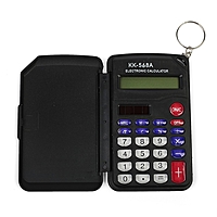 Калькулятор карманный 08-разрядный KD-568А с брелком двойное питание