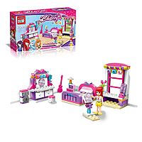 Конструктор Девчонки "Комната девчонки", 124 детали