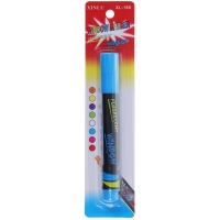 Маркер меловой LED маркер Синий на блистере