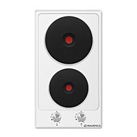 Варочная поверхность Maunfeld EEHE.32.4W, электрическая, 2 конфорки, белый