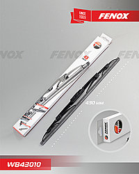 Щетка стеклоочистителя Fenox 17" 430 мм WB43010 каркасная