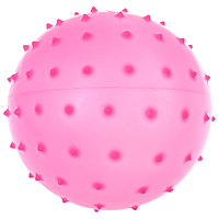 Мячик массажный цвет матовый пластизоль d=12 см 24гр, цвета МИКС