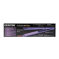 Выпрямитель Centek CT-2020, 60 Вт, керамическое покрытие, 125х25 мм, до 230°С, фиолетовый