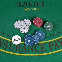 Набор для покера Professional Poker Chips: 100 фишек с номиналом, фишка дилера, металлическая коробка