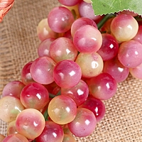 Искусственный виноград, 85 ягод, матовый, микс