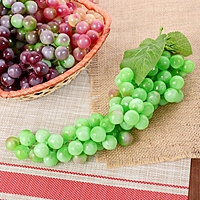 Искусственный виноград, 85 ягод, матовый, микс