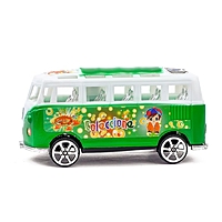 Автобус инерционный "Микроавтобус", цвета МИКС