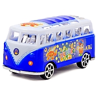 Автобус инерционный "Микроавтобус", цвета МИКС