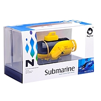 Подводная лодка радиоуправляемая "Батискаф", световые эффекты, цвета МИКС