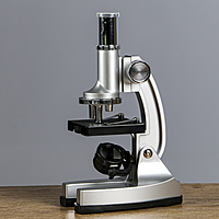Микроскоп "Исследование" 600х, 6 стекол, пипетка, 3 баночки