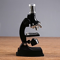 Микроскоп кратн 100, 300, 600, 900, инструменты, баночка для образцов, 24*27см