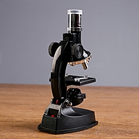 Микроскоп кратн 100, 300, 600, 900, инструменты, баночка для образцов, 24*27см