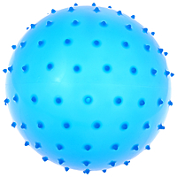 Мячик массажный цвет матовый пластизоль d=16 см 35гр, цвета МИКС