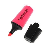 Маркер текстовыделитель 0.6-5.2мм Erich Krause Visioline Mini, розовый, флуоресцентные чернила на водной основе