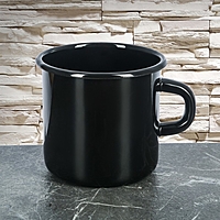 Кружка 400 мл, цвет чёрный
