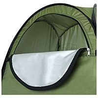 Палатка туристическая Maclay для душа 120х120х195 см зелёный
